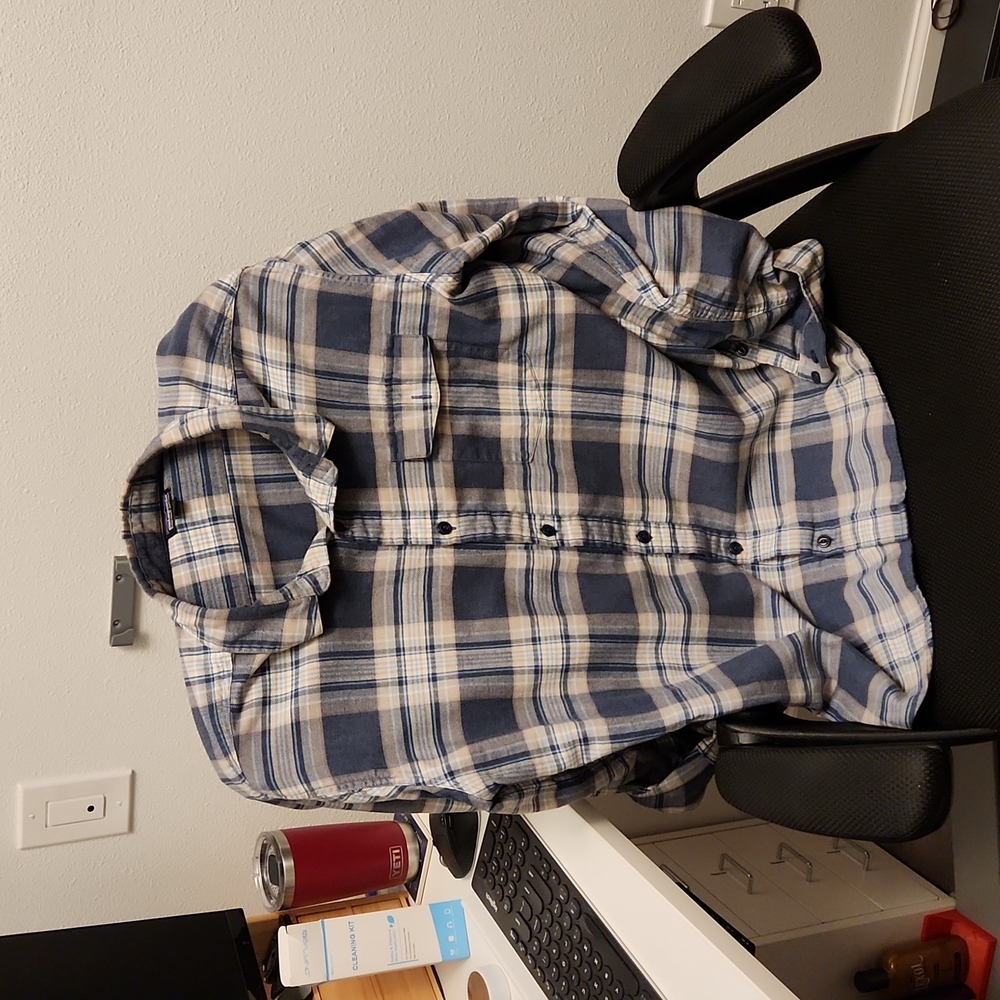 Patagonia Long-Sleeve Cotton in Conversion Fjord Flannel Shirt
